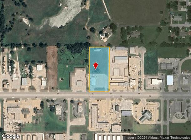  1360 W Rogers Blvd, Skiatook, OK Parcel Map