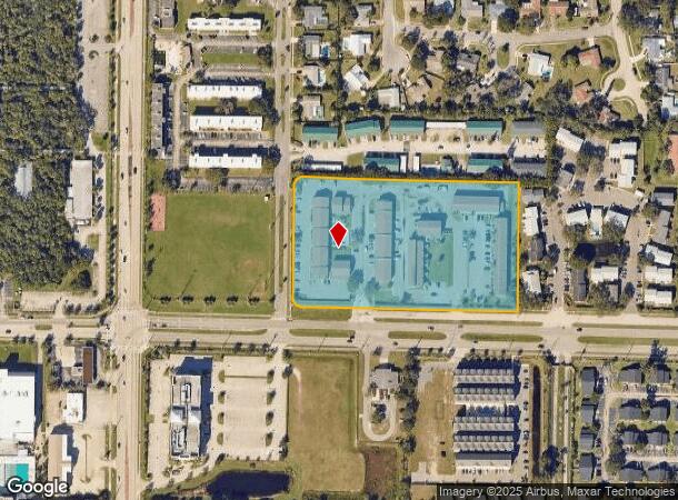  100 E University Blvd, Melbourne, FL Parcel Map