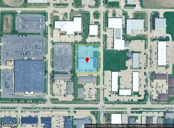 820 N 15Th Ave, Hiawatha, IA Parcel Map