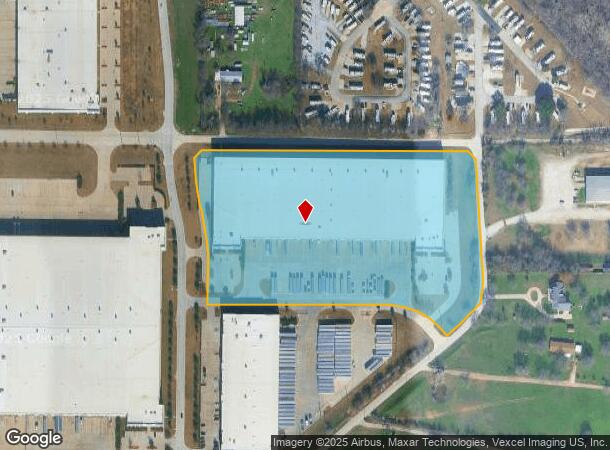  4201 Dale Earnhardt Way, Roanoke, TX Parcel Map