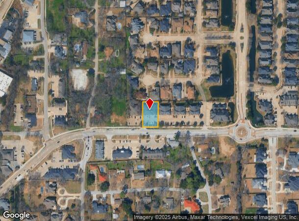  1116 Glade Rd, Colleyville, TX Parcel Map