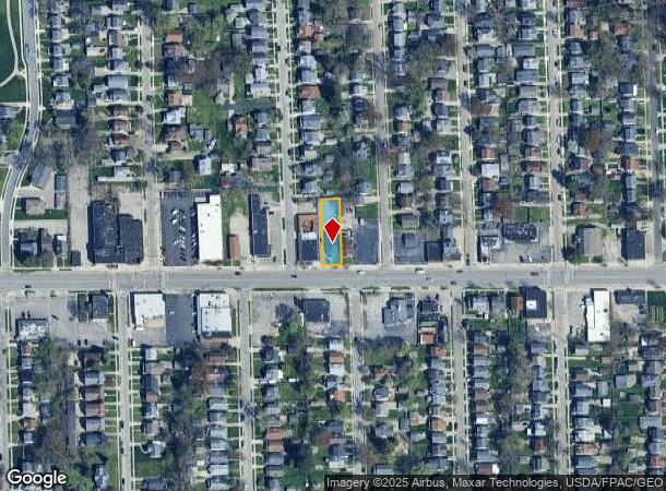  1534 W Sylvania Ave, Toledo, OH Parcel Map