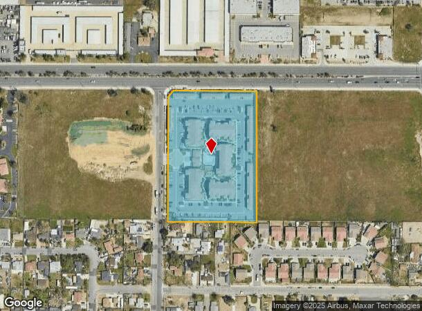  14951 Foothill Blvd, Fontana, CA Parcel Map