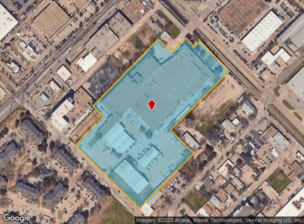  6333 Denton Dr, Dallas, TX Parcel Map