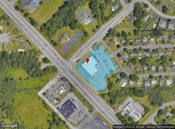 8100 Oswego Rd, Liverpool, NY Parcel Map