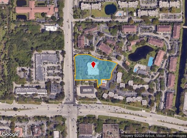  3540 N Pine Island Rd, Sunrise, FL Parcel Map