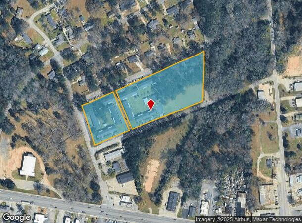  1140 Mattison St, Camden, SC Parcel Map
