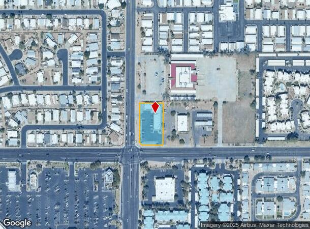  361 S Lindsay Rd, Mesa, AZ Parcel Map