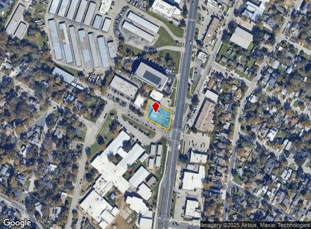 6318 Burnet Rd, Austin, TX Parcel Map
