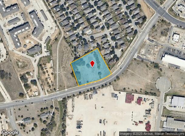 225 W Borgfeld Rd, Cibolo, TX Parcel Map