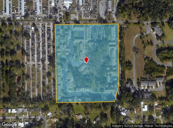  6750 Ramona Blvd, Jacksonville, FL Parcel Map