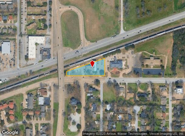  1615 W Abram St, Arlington, TX Parcel Map
