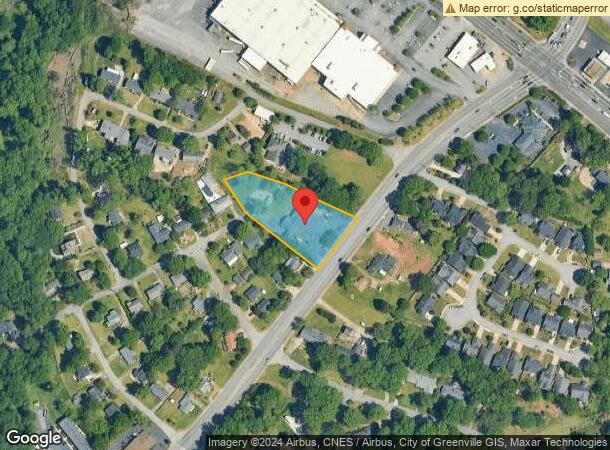  1229 Rutherford Rd, Greenville, SC Parcel Map