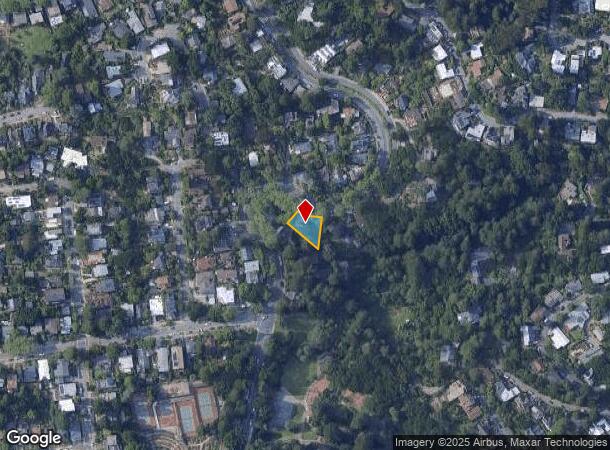 1169 Euclid Ave, Berkeley, CA Parcel Map