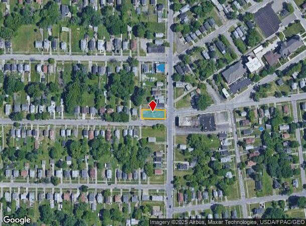  1608 Long Ave, Lorain, OH Parcel Map