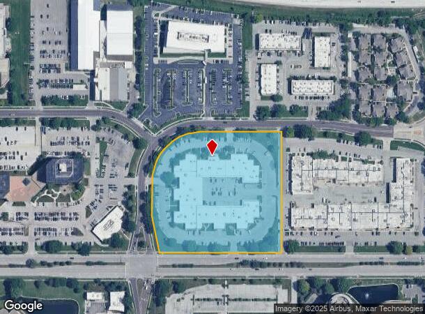  6600 College Blvd, Leawood, KS Parcel Map
