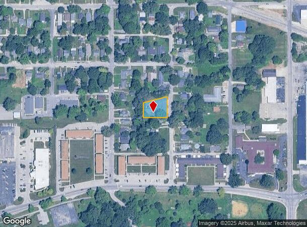  715 S Brittain Ave, Muncie, IN Parcel Map