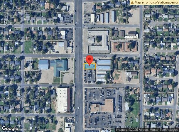  4505 Avenue Q, Lubbock, TX Parcel Map