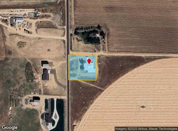 14486 County Rd W, Weldona, CO Parcel Map