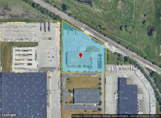 235 45Th St, Munster, IN Parcel Map