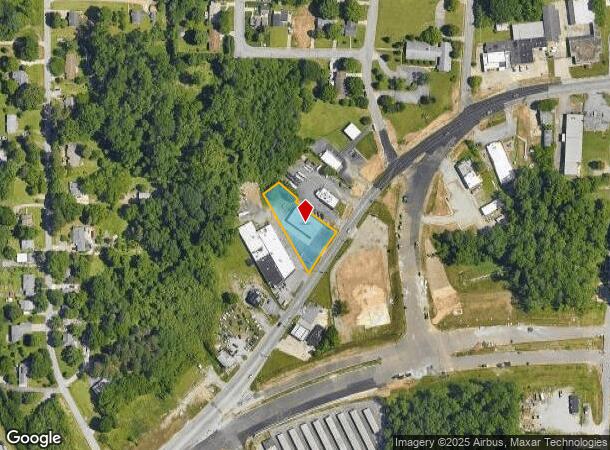  619 Mcdonald Ct, High Point, NC Parcel Map