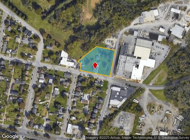  448 E 1St St, Hagerstown, MD Parcel Map