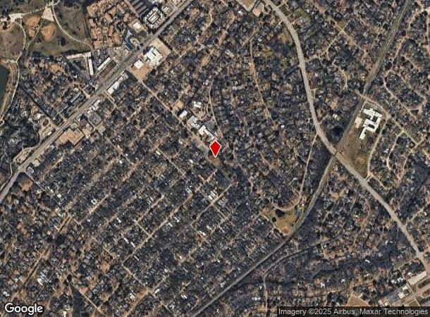  1600 Old Gate Ln, Dallas, TX Parcel Map