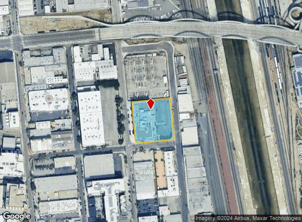  640 S Santa Fe Ave, Los Angeles, CA Parcel Map