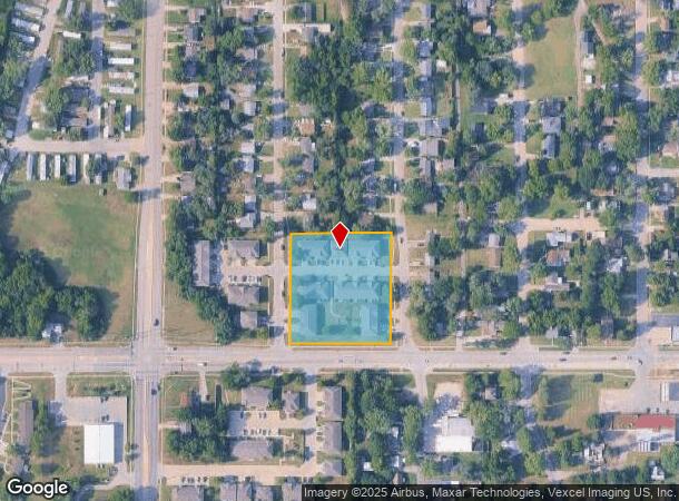  2024 Se Massachusetts Ave, Topeka, KS Parcel Map