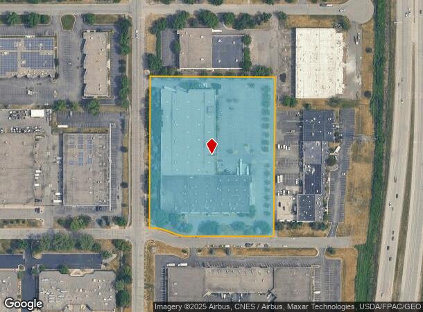  2100 Fernbrook Ln N, Minneapolis, MN Parcel Map