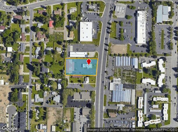  10125 N Division St, Spokane, WA Parcel Map