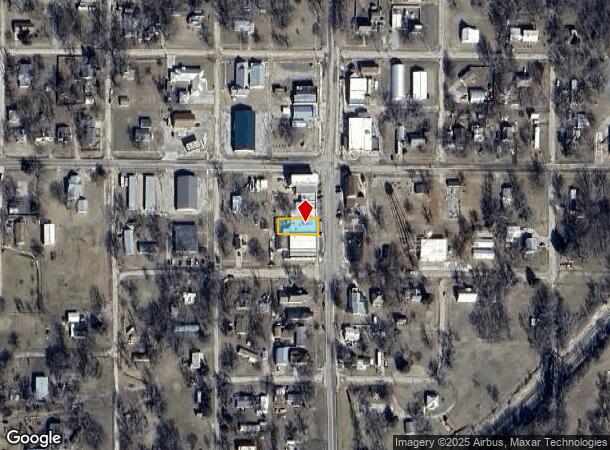 129 Sw Main St, Melvern, KS Parcel Map