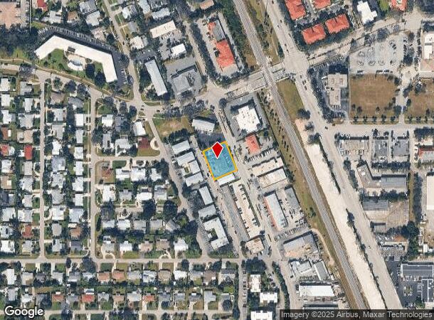 371 Cypress Dr, Jupiter, FL Parcel Map