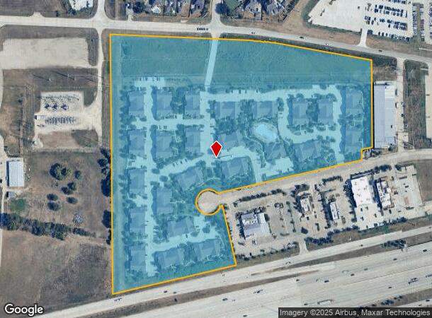  5200 Pointe West Cir, Richmond, TX Parcel Map