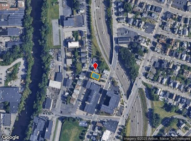  43 Middle St, Pawtucket, RI Parcel Map