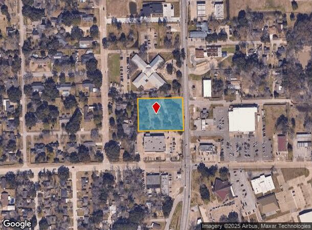  1610 S Gordon St, Alvin, TX Parcel Map