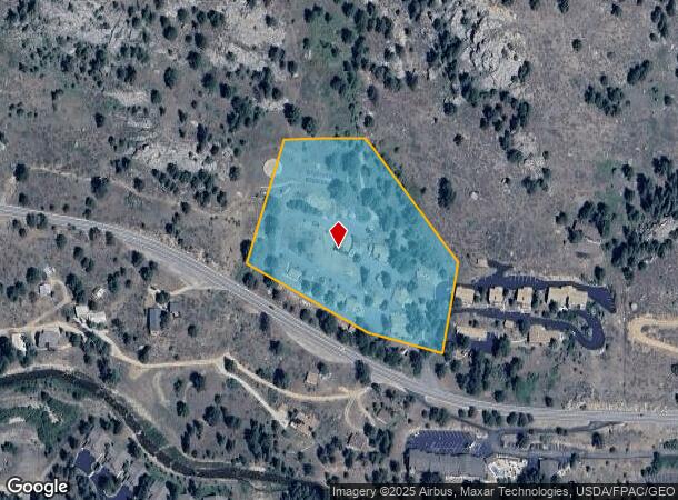  2815 Fall River Rd, Estes Park, CO Parcel Map