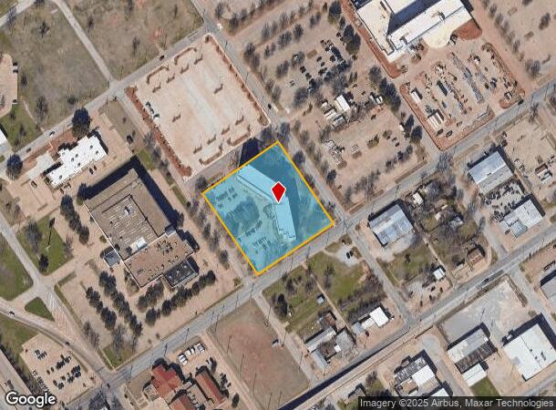 400 Burnett St, Wichita Falls, TX Parcel Map
