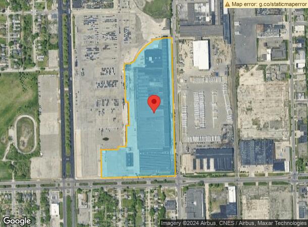  3575 E Outer Dr, Detroit, MI Parcel Map