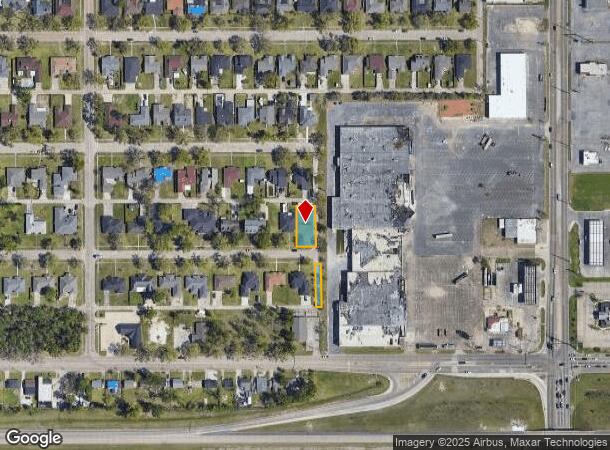  2807 5Th Ave, Lake Charles, LA Parcel Map