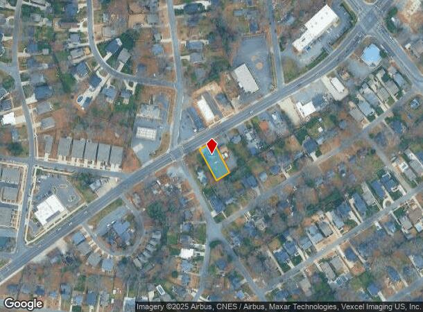 2808 The Plaza Plz, Charlotte, NC Parcel Map