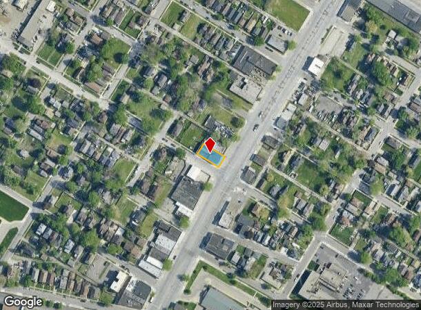 10356 W Jefferson Ave, River Rouge, MI Parcel Map