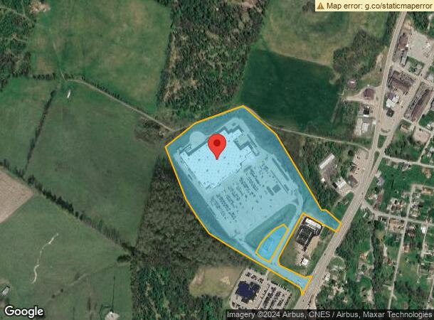  1450 University Dr, Connellsville, PA Parcel Map