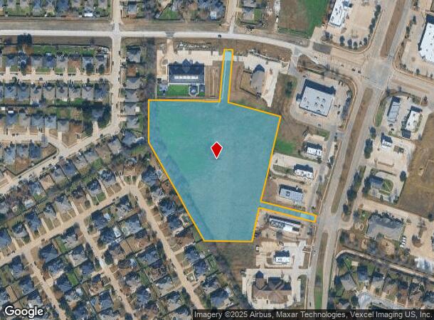 750 W Turner Warnell Rd, Arlington, TX Parcel Map