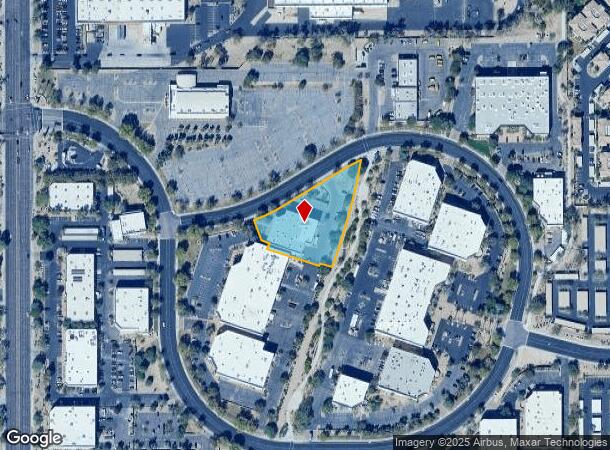 1407 W Drivers Way, Tempe, AZ Parcel Map