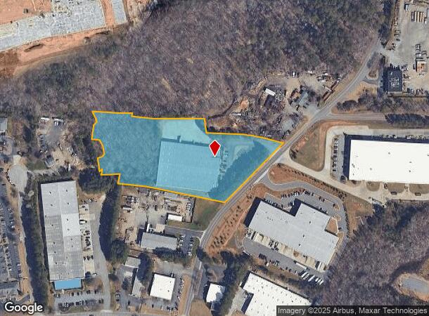 3600 Francis Cir, Alpharetta, GA Parcel Map