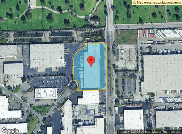  16906 Keegan Ave, Carson, CA Parcel Map