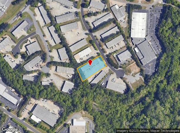 3640 Burnette Park Dr, Suwanee, GA Parcel Map