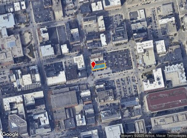  716 Main St, Cincinnati, OH Parcel Map