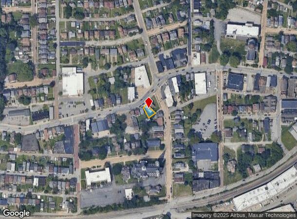 1007 Chartiers Ave, Mc Kees Rocks, PA Parcel Map